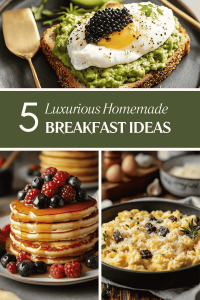 5 Luxurious Homemade Breakfast Ideas to Start Your Day