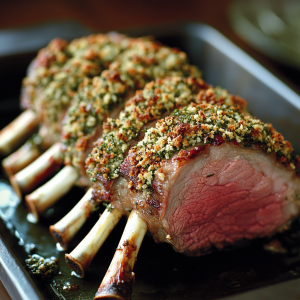 Rack of Lamb with Herb Crust