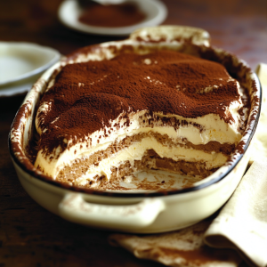 Tiramisu with Homemade Mascarpone